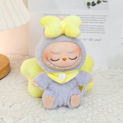 New Hot Doll's Wing For Labubu Doll Party big bow wings DIY Feather Angel Wing Props Accessories Feather Macaroon Birthday Gif