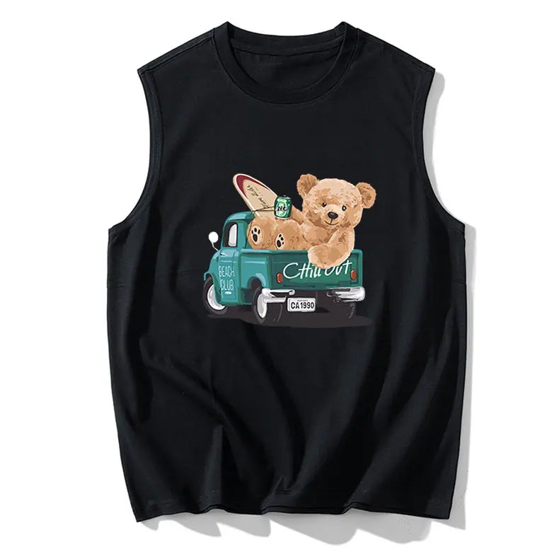 コットン メンズ タンクトップ 夏 プラスサイズ 10XL 12XL 14XL ノースリーブ Tシャツ オーバーサイズ ルーズベスト Oネック Tシャツ 200KG トップス 衣類