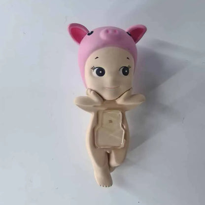ホットな高品質ソニーエンジェルヒッパーミニフィギュア動物シリーズブラインドボックスPVCおもちゃファンデスクトップ電話車の装飾人形ギフト