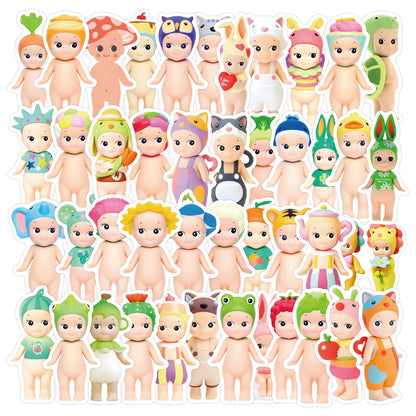 10/30/60PCS キャラクターグッズ ソニーアングル 漫画ステッカー デカール おもちゃ DIY スーツケース スケートボード 電話 荷物 自転車 ステッカー ギフト