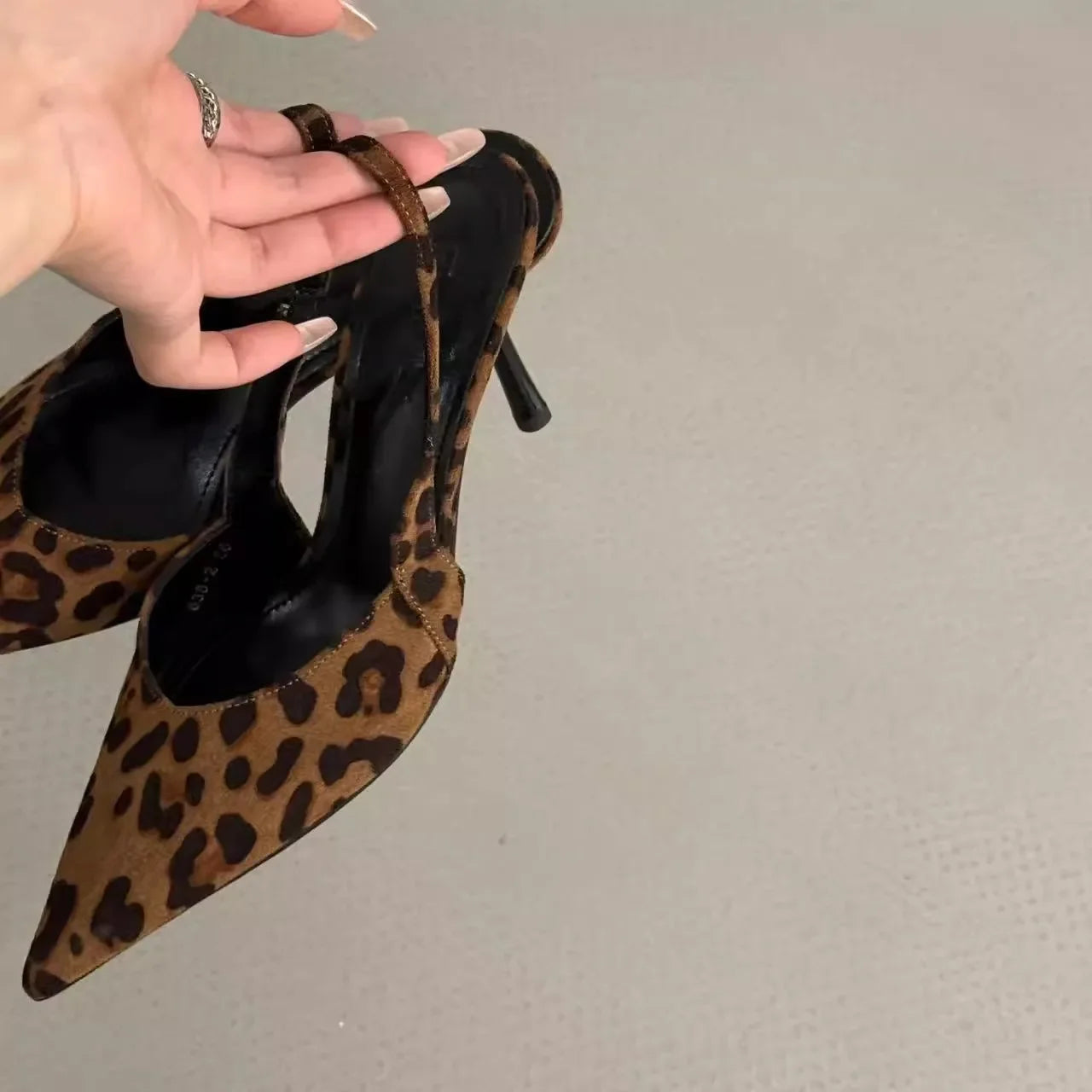 Women High Heels 2025 Summer New Fashion Pointed Toed Pumps Female Stiletto Slingback Shallow Weddings Bridal Shoes Zapatos