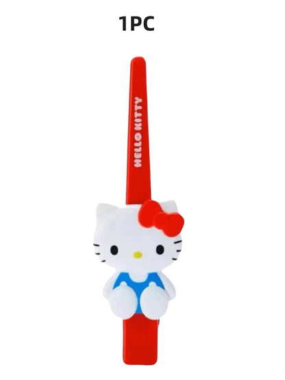 1/2個 ハロー ヘアピン Kitty My Melody Kuromi Cinnamoroll ワードクリップ ヘアアクセサリー ギフト