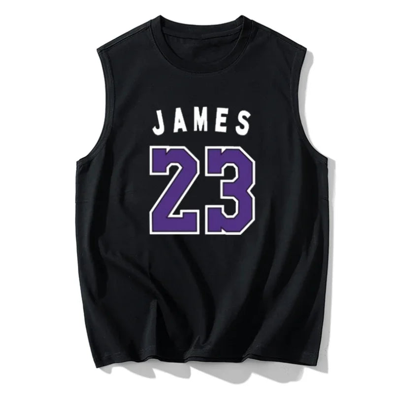 110kg-180kg Men's Tank Tops Plus Size 6XL-12XL Sleeveless Tees Summer Gym Basketball Vest Male Boy Fashion Fitness Running Vest
