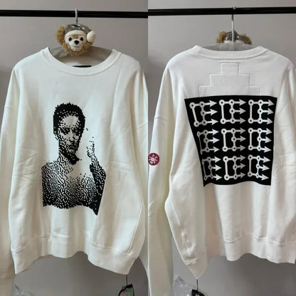 Batik Embroidery Black CAV EMPT Hoodies High Quality CE Retro Pullover Couple Cavempt Hoodie Sweatshirts for Men Women Hooded