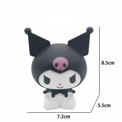 Cartoon Figure Kulomi Cake Decoration Sanrio Girl Child Happy Birthday Party Supplies Wedding Anniversary Decora Cake Topper