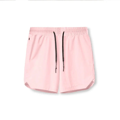 2025 NEW Summer quick-dry Training Shorts Men Sports Casual Clothing Fitness Workout Running Woven Compression Athletics Shorts