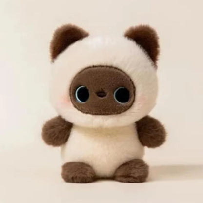 15CM かわいい動物ぬいぐるみ 子供用テーブル人形飾り コンパニオン人形 誕生日 クリスマス ギフト 柔らかい睡眠コンパニオン かわいい