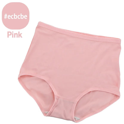 Women Cotton High Waist Panties Soft Breathable Briefs Oversize Underwear Plus Size Lingerie Seamless Ladies Panty Underpants