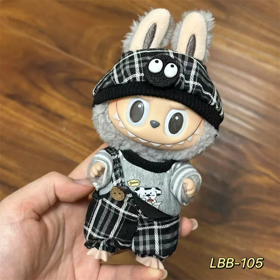 V1 V2 V3 NEW ミニドール服セット アクセサリー 韓国Kpop Exo 17cm Labubu アイドル クール ハンサム 衣装 ギフト