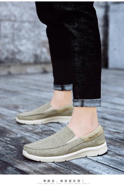 Loafers For Men Shoes Autumu New Men Canvas Shoes Classic Leisure Shoes Comfortable Breathable Sneakers For Men Loafers