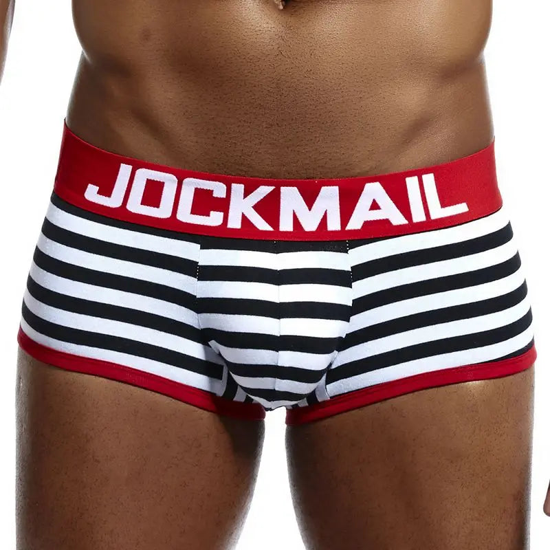 Men's Panties Jockstraps Men Underwear Gay Thong Man Boxer Shorts Underpants Slip Sexy Cotton Pouch Cuecas Gay Thongs G String