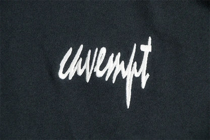 Batik Embroidery Black CAV EMPT Hoodies High Quality CE Retro Pullover Couple Cavempt Hoodie Sweatshirts for Men Women Hooded