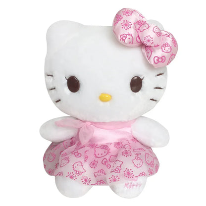 100% Genuine New Sanrio Hello Kitty Plush Toy 50th Anniversary Kuromi Melody Stuffed Dolls Children Birthday Christmas Gift