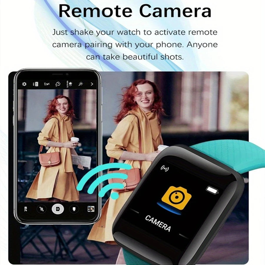 スマートウォッチ メンズ レディース 腕時計 スマートウォッチ メッセージ フィットネスモニター ブレスレット 誕生日プレゼント 電子時計 Android IOS対応