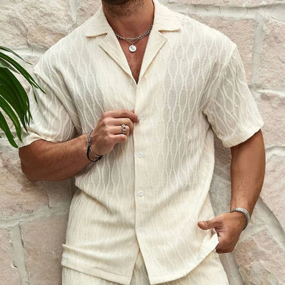 Men Summer Casual Print Track Suit Set 2024 New Fashion Jogging Outfit Breathable Two Piece Sports Wear Clothing For Men Sets