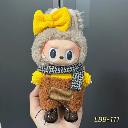 V1 V2 V3 NEW ミニドール服セット アクセサリー 韓国Kpop Exo 17cm Labubu アイドル クール ハンサム 衣装 ギフト