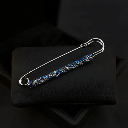 2Pcs Women's Brooch Tighten Waist Brooches for Women Skirt Pants Jeans Adjustable Waist Clip Crystal Pins Clothing Accessories