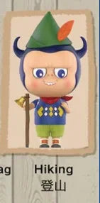 Pop Mart Labubu Elf Wilderness Travel Series Camping Confirmed Guess Bag Caja Ciega Toy Cartoon Animals for Girls Gift