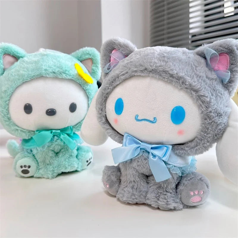 20CM クロミ ハローキティ メロディ シナモロール ポチャッコ ぬいぐるみ ソフト ぬいぐるみ クリスマス 誕生日 クリスマス 卒業ギフト