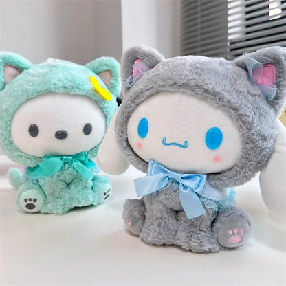 20CM クロミ ハローキティ メロディ シナモロール ポチャッコ ぬいぐるみ ソフト ぬいぐるみ クリスマス 誕生日 クリスマス 卒業ギフト
