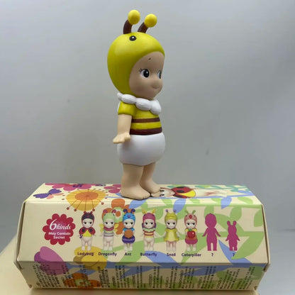 ソニーエンジェル ブラインドボックス ミニフィギュア バグズワールド限定シリーズ アニメフィギュア かわいい人形 子供用 クリスマス 誕生日 ギフト 6個