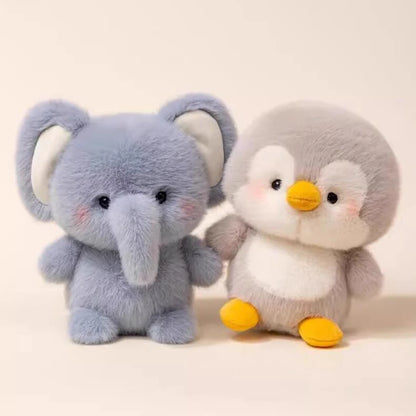 15CM かわいい動物ぬいぐるみ 子供用テーブル人形飾り コンパニオン人形 誕生日 クリスマス ギフト 柔らかい睡眠コンパニオン かわいい