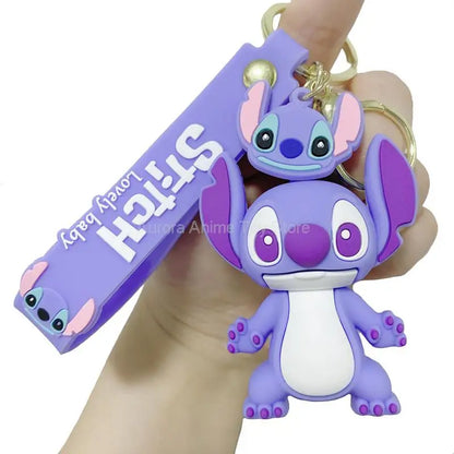New Kawaii Anime Disney Keychain Toy Story Personalized Variety of Cartoon Doll Keyring Key Chain Car Pendant Kids Toys Gifts
