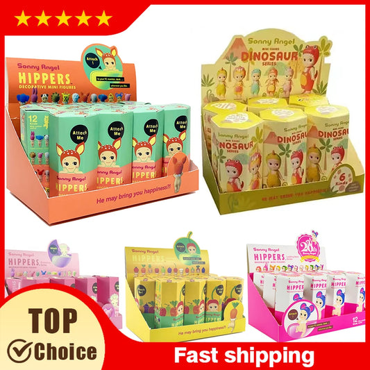 Sonny Angel Blind Box 20th Anniversary Hippers Back Dreaming Fruit Vegetable Series Figure Doll Keychain Christmas Gift