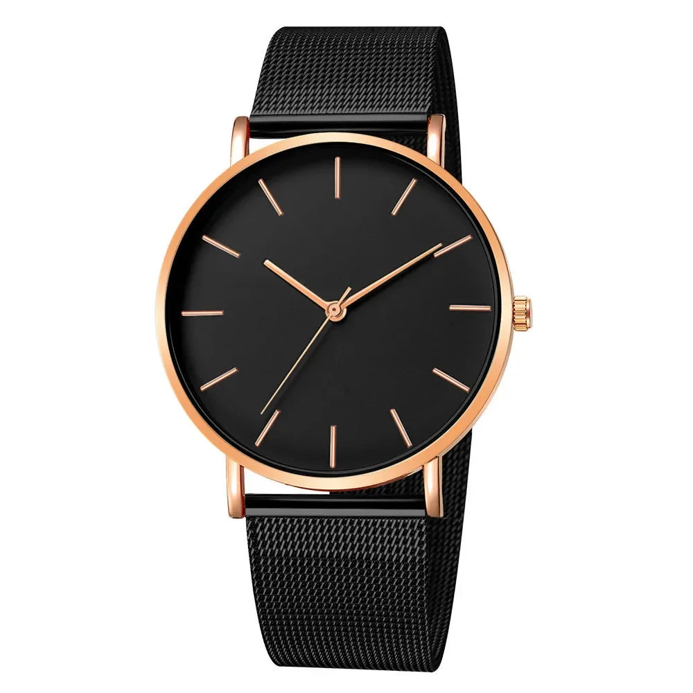 Luxury Women Watches Top Brand Metal Mesh Belt Quartz Wristwatch for Woman Fashion Simple Ladies Watch Clock Gift reloj mujer