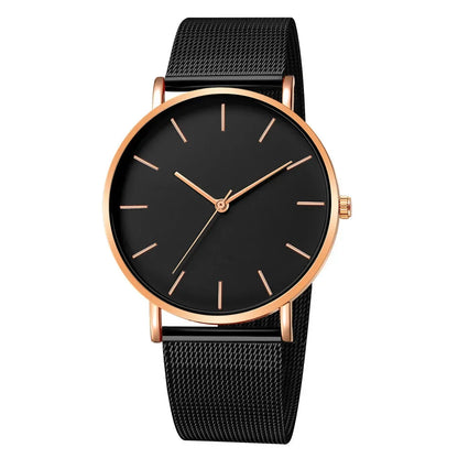 Luxury Women Watches Top Brand Metal Mesh Belt Quartz Wristwatch for Woman Fashion Simple Ladies Watch Clock Gift reloj mujer