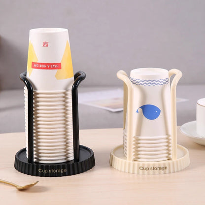 Household Disposable Paper Cup Holder, Desktop Paper Cup Storage Rack, Suitable For Living Room, Dining Room And Other Cup Taker