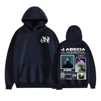 Rapper J Abecia La Verdad Album Tour Hoodies Men Women Harajuku Hip Hop Music Sweatshirt Casual Long Sleeve Pullovers Streetwear