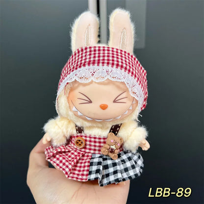 V1 V2 V3 NEW ミニドール服セット アクセサリー 韓国Kpop Exo 17cm Labubu アイドル クール ハンサム 衣装 ギフト