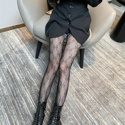 レディース ガールズ ゴシック カートゥーン フィッシュネット ストッキング ヘビ Kuromies スカル ソックス メッシュ タイツ パンティ ロリータ プラスサイズ パンティホース レギンス