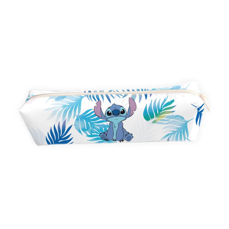 New Anime Stitch Pencil Case Kawaii Kuromi Melody Pen Bag Cartoon Students Storage Bag Stationery Back to School Christmars Gift