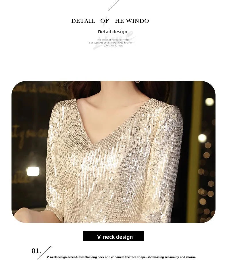 Gold Evening Gown Women's High-End Sensation Luxury Small ence Ball Personali High-End Adult Birthday Host Dr