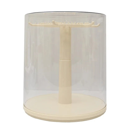 POP MART 360 ° Rotary Storage Box LABUBU Vinyl Blind Box Macaron Figure Box