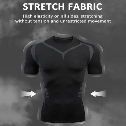 Men's swimsuit full body sun protection long sleeve short sleeve pants Boys swim shorts long pants swim top surf snorkeling beac