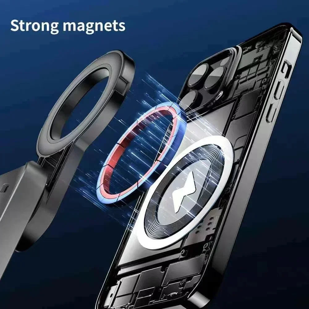Magesafe Phone Grip Tripod Selfie Stick Magnetic Phone Tripod Wireless Bluetooth With Remote For iPhone Android Universal All