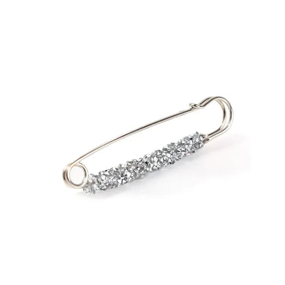 2Pcs Women's Brooch Tighten Waist Brooches for Women Skirt Pants Jeans Adjustable Waist Clip Crystal Pins Clothing Accessories