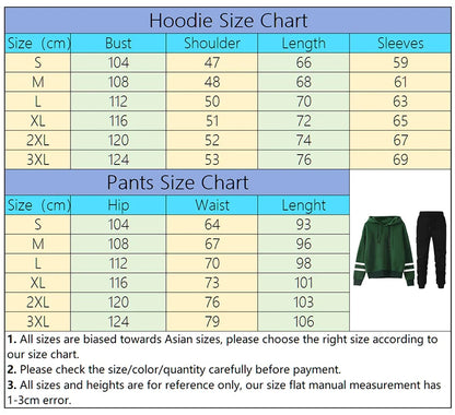 Cute Heart Printed Hoodies Sweatpants Woman Daily Casual Sports Jogging Suit Home Outdoor Comfort Warm Outfit Women's Clothes