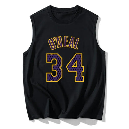 110kg-180kg Men's Tank Tops Plus Size 6XL-12XL Sleeveless Tees Summer Gym Basketball Vest Male Boy Fashion Fitness Running Vest