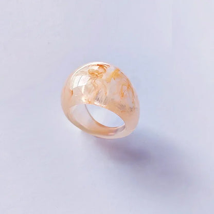 Exaggerated Creative Rings Acrylic Resin Rings for Woman Girls y2k Fashion Jewelry Accessories Party Dress Jewelry mens rings