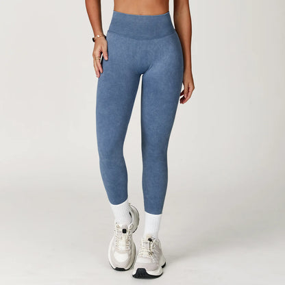 Female Seamless High Waist Gym Running Lounge Pants Yoga Pants Sports Leggings Women's Gym Leggings Butt Liftting Workout Tights