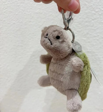 jellycat Mr. Timmy Turtle ペンダント バッグ バッグチャーム 人形 キーチェーン ぬいぐるみ タートル おもちゃ 女の子 かわいい ギフト 赤ちゃん 癒し アクセサリー おもちゃ
