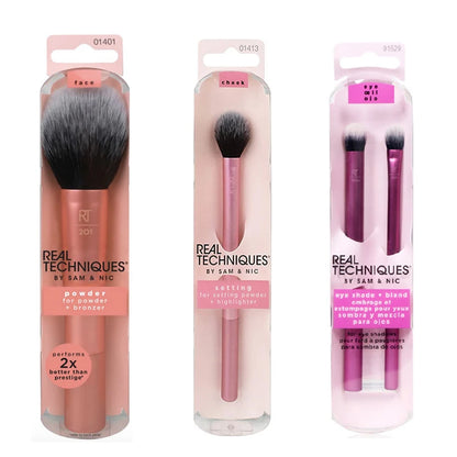 Makeup Brushes Tool Set Cosmetic Powder Eye Shadow Foundation Blush Blending Beauty Make Up Real Techniques Brush