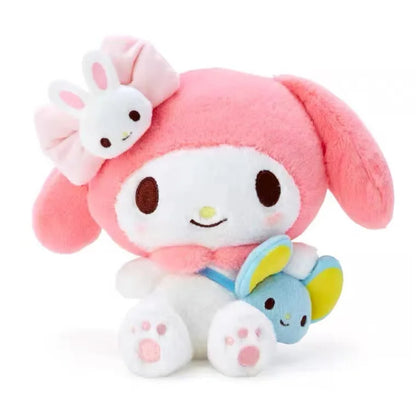 20CM クロミ ハローキティ メロディ シナモロール ポチャッコ ぬいぐるみ ソフト ぬいぐるみ クリスマス 誕生日 クリスマス 卒業ギフト