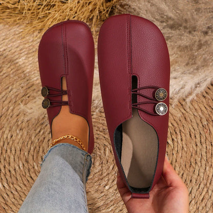 Women Flats Shoes 2025 New Spring Autumn Casual Comfortable Boat Shoes Loafers Round Toe Ballet Outdoor Soft Bottom Flat Shoes