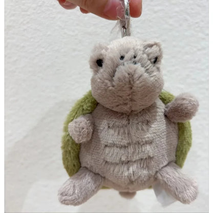jellycat Mr. Timmy Turtle ペンダント バッグ バッグチャーム 人形 キーチェーン ぬいぐるみ タートル おもちゃ 女の子 かわいい ギフト 赤ちゃん 癒し アクセサリー おもちゃ