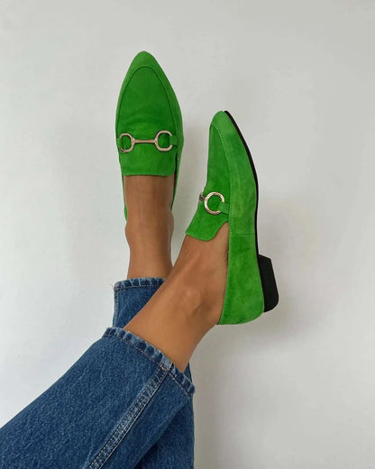 2025 Flat Loafer Shoes For Women Outwear Shoes Low Heels Moccasin Casual Chaussure Femme